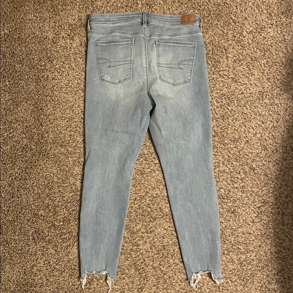 American Eagle Super Hi-Rise Jegging -size 12 - Picture 5 of 6